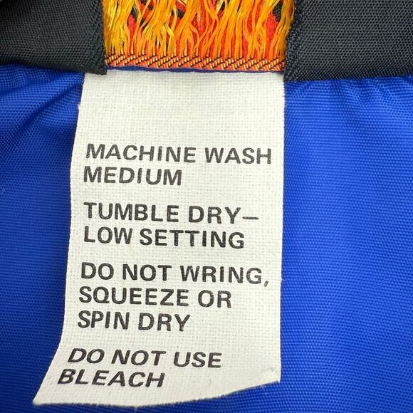 Vintage Dunbrooke Lightweight Royal Blue Windbreaker Men’s Size XL Bowl-O-Rama - Picture 6 of 10